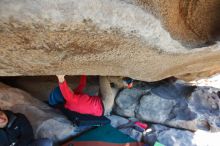 Bouldering in Hueco Tanks on 12/31/2018 with Blue Lizard Climbing and Yoga

Filename: SRM_20181231_1550550.jpg
Aperture: f/4.0
Shutter Speed: 1/250
Body: Canon EOS-1D Mark II
Lens: Canon EF 16-35mm f/2.8 L