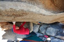 Bouldering in Hueco Tanks on 12/31/2018 with Blue Lizard Climbing and Yoga

Filename: SRM_20181231_1550570.jpg
Aperture: f/4.0
Shutter Speed: 1/250
Body: Canon EOS-1D Mark II
Lens: Canon EF 16-35mm f/2.8 L