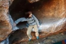 Bouldering in Hueco Tanks on 12/31/2018 with Blue Lizard Climbing and Yoga

Filename: SRM_20181231_1644460.jpg
Aperture: f/4.0
Shutter Speed: 1/200
Body: Canon EOS-1D Mark II
Lens: Canon EF 16-35mm f/2.8 L