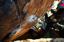 Bouldering in Hueco Tanks on 12/31/2018 with Blue Lizard Climbing and Yoga

Filename: SRM_20181231_1749530.jpg
Aperture: f/4.0
Shutter Speed: 1/160
Body: Canon EOS-1D Mark II
Lens: Canon EF 16-35mm f/2.8 L