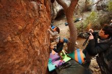 Bouldering in Hueco Tanks on 12/31/2018 with Blue Lizard Climbing and Yoga

Filename: SRM_20181231_1756140.jpg
Aperture: f/2.8
Shutter Speed: 1/125
Body: Canon EOS-1D Mark II
Lens: Canon EF 16-35mm f/2.8 L