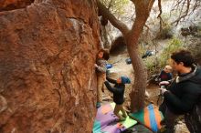 Bouldering in Hueco Tanks on 12/31/2018 with Blue Lizard Climbing and Yoga

Filename: SRM_20181231_1756300.jpg
Aperture: f/2.8
Shutter Speed: 1/100
Body: Canon EOS-1D Mark II
Lens: Canon EF 16-35mm f/2.8 L