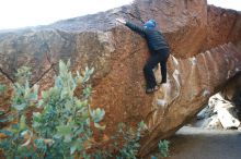 Bouldering in Hueco Tanks on 01/02/2019 with Blue Lizard Climbing and Yoga

Filename: SRM_20190102_1016130.jpg
Aperture: f/5.0
Shutter Speed: 1/250
Body: Canon EOS-1D Mark II
Lens: Canon EF 16-35mm f/2.8 L