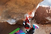 Bouldering in Hueco Tanks on 01/02/2019 with Blue Lizard Climbing and Yoga

Filename: SRM_20190102_1054520.jpg
Aperture: f/5.0
Shutter Speed: 1/400
Body: Canon EOS-1D Mark II
Lens: Canon EF 16-35mm f/2.8 L