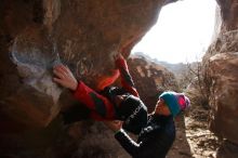 Bouldering in Hueco Tanks on 01/02/2019 with Blue Lizard Climbing and Yoga

Filename: SRM_20190102_1056301.jpg
Aperture: f/5.0
Shutter Speed: 1/1250
Body: Canon EOS-1D Mark II
Lens: Canon EF 16-35mm f/2.8 L