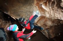 Bouldering in Hueco Tanks on 01/02/2019 with Blue Lizard Climbing and Yoga

Filename: SRM_20190102_1115260.jpg
Aperture: f/5.6
Shutter Speed: 1/250
Body: Canon EOS-1D Mark II
Lens: Canon EF 16-35mm f/2.8 L