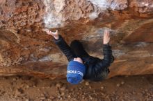 Bouldering in Hueco Tanks on 01/02/2019 with Blue Lizard Climbing and Yoga

Filename: SRM_20190102_1156260.jpg
Aperture: f/3.2
Shutter Speed: 1/250
Body: Canon EOS-1D Mark II
Lens: Canon EF 50mm f/1.8 II