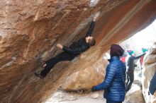 Bouldering in Hueco Tanks on 01/02/2019 with Blue Lizard Climbing and Yoga

Filename: SRM_20190102_1229201.jpg
Aperture: f/4.0
Shutter Speed: 1/320
Body: Canon EOS-1D Mark II
Lens: Canon EF 50mm f/1.8 II