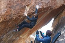 Bouldering in Hueco Tanks on 01/02/2019 with Blue Lizard Climbing and Yoga

Filename: SRM_20190102_1229391.jpg
Aperture: f/4.0
Shutter Speed: 1/320
Body: Canon EOS-1D Mark II
Lens: Canon EF 50mm f/1.8 II