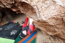 Bouldering in Hueco Tanks on 01/02/2019 with Blue Lizard Climbing and Yoga

Filename: SRM_20190102_1333280.jpg
Aperture: f/4.5
Shutter Speed: 1/250
Body: Canon EOS-1D Mark II
Lens: Canon EF 16-35mm f/2.8 L