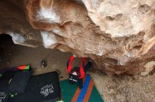 Bouldering in Hueco Tanks on 01/02/2019 with Blue Lizard Climbing and Yoga

Filename: SRM_20190102_1336550.jpg
Aperture: f/6.3
Shutter Speed: 1/320
Body: Canon EOS-1D Mark II
Lens: Canon EF 16-35mm f/2.8 L