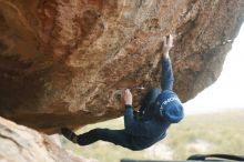 Bouldering in Hueco Tanks on 01/02/2019 with Blue Lizard Climbing and Yoga

Filename: SRM_20190102_1453080.jpg
Aperture: f/2.8
Shutter Speed: 1/400
Body: Canon EOS-1D Mark II
Lens: Canon EF 50mm f/1.8 II