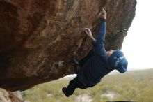 Bouldering in Hueco Tanks on 01/02/2019 with Blue Lizard Climbing and Yoga

Filename: SRM_20190102_1453170.jpg
Aperture: f/4.5
Shutter Speed: 1/400
Body: Canon EOS-1D Mark II
Lens: Canon EF 50mm f/1.8 II