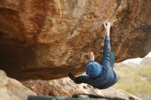 Bouldering in Hueco Tanks on 01/02/2019 with Blue Lizard Climbing and Yoga

Filename: SRM_20190102_1456390.jpg
Aperture: f/2.2
Shutter Speed: 1/400
Body: Canon EOS-1D Mark II
Lens: Canon EF 50mm f/1.8 II