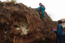 Bouldering in Hueco Tanks on 01/02/2019 with Blue Lizard Climbing and Yoga

Filename: SRM_20190102_1655100.jpg
Aperture: f/5.0
Shutter Speed: 1/320
Body: Canon EOS-1D Mark II
Lens: Canon EF 50mm f/1.8 II