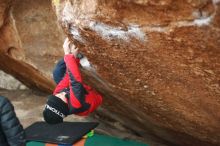 Bouldering in Hueco Tanks on 01/02/2019 with Blue Lizard Climbing and Yoga

Filename: SRM_20190102_1710520.jpg
Aperture: f/2.2
Shutter Speed: 1/250
Body: Canon EOS-1D Mark II
Lens: Canon EF 50mm f/1.8 II