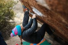 Bouldering in Hueco Tanks on 01/02/2019 with Blue Lizard Climbing and Yoga

Filename: SRM_20190102_1718010.jpg
Aperture: f/2.2
Shutter Speed: 1/320
Body: Canon EOS-1D Mark II
Lens: Canon EF 50mm f/1.8 II