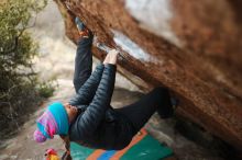 Bouldering in Hueco Tanks on 01/02/2019 with Blue Lizard Climbing and Yoga

Filename: SRM_20190102_1718040.jpg
Aperture: f/2.2
Shutter Speed: 1/320
Body: Canon EOS-1D Mark II
Lens: Canon EF 50mm f/1.8 II