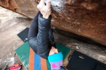 Bouldering in Hueco Tanks on 01/02/2019 with Blue Lizard Climbing and Yoga

Filename: SRM_20190102_1729520.jpg
Aperture: f/3.2
Shutter Speed: 1/160
Body: Canon EOS-1D Mark II
Lens: Canon EF 16-35mm f/2.8 L
