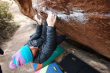 Bouldering in Hueco Tanks on 01/02/2019 with Blue Lizard Climbing and Yoga

Filename: SRM_20190102_1729580.jpg
Aperture: f/3.5
Shutter Speed: 1/160
Body: Canon EOS-1D Mark II
Lens: Canon EF 16-35mm f/2.8 L