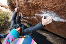 Bouldering in Hueco Tanks on 01/02/2019 with Blue Lizard Climbing and Yoga

Filename: SRM_20190102_1730221.jpg
Aperture: f/4.0
Shutter Speed: 1/160
Body: Canon EOS-1D Mark II
Lens: Canon EF 16-35mm f/2.8 L