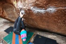 Bouldering in Hueco Tanks on 01/02/2019 with Blue Lizard Climbing and Yoga

Filename: SRM_20190102_1733570.jpg
Aperture: f/3.5
Shutter Speed: 1/160
Body: Canon EOS-1D Mark II
Lens: Canon EF 16-35mm f/2.8 L