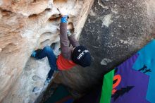 Bouldering in Hueco Tanks on 01/01/2019 with Blue Lizard Climbing and Yoga

Filename: SRM_20190101_1022570.jpg
Aperture: f/4.0
Shutter Speed: 1/200
Body: Canon EOS-1D Mark II
Lens: Canon EF 16-35mm f/2.8 L