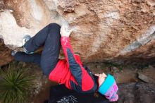 Bouldering in Hueco Tanks on 01/01/2019 with Blue Lizard Climbing and Yoga

Filename: SRM_20190101_1103270.jpg
Aperture: f/4.0
Shutter Speed: 1/250
Body: Canon EOS-1D Mark II
Lens: Canon EF 16-35mm f/2.8 L