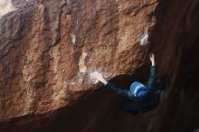 Bouldering in Hueco Tanks on 01/01/2019 with Blue Lizard Climbing and Yoga

Filename: SRM_20190101_1129330.jpg
Aperture: f/4.0
Shutter Speed: 1/250
Body: Canon EOS-1D Mark II
Lens: Canon EF 50mm f/1.8 II