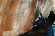 Bouldering in Hueco Tanks on 01/01/2019 with Blue Lizard Climbing and Yoga

Filename: SRM_20190101_1149330.jpg
Aperture: f/8.0
Shutter Speed: 1/250
Body: Canon EOS-1D Mark II
Lens: Canon EF 50mm f/1.8 II