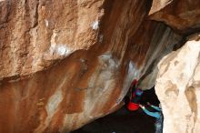 Bouldering in Hueco Tanks on 01/01/2019 with Blue Lizard Climbing and Yoga

Filename: SRM_20190101_1201570.jpg
Aperture: f/8.0
Shutter Speed: 1/250
Body: Canon EOS-1D Mark II
Lens: Canon EF 16-35mm f/2.8 L