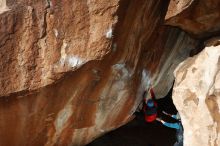 Bouldering in Hueco Tanks on 01/01/2019 with Blue Lizard Climbing and Yoga

Filename: SRM_20190101_1208200.jpg
Aperture: f/9.0
Shutter Speed: 1/250
Body: Canon EOS-1D Mark II
Lens: Canon EF 16-35mm f/2.8 L