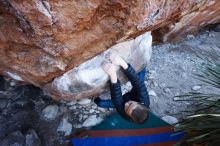 Bouldering in Hueco Tanks on 01/01/2019 with Blue Lizard Climbing and Yoga

Filename: SRM_20190101_1335570.jpg
Aperture: f/4.5
Shutter Speed: 1/250
Body: Canon EOS-1D Mark II
Lens: Canon EF 16-35mm f/2.8 L