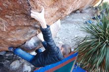 Bouldering in Hueco Tanks on 01/01/2019 with Blue Lizard Climbing and Yoga

Filename: SRM_20190101_1336110.jpg
Aperture: f/3.2
Shutter Speed: 1/250
Body: Canon EOS-1D Mark II
Lens: Canon EF 16-35mm f/2.8 L