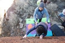 Bouldering in Hueco Tanks on 01/01/2019 with Blue Lizard Climbing and Yoga

Filename: SRM_20190101_1426520.jpg
Aperture: f/4.0
Shutter Speed: 1/250
Body: Canon EOS-1D Mark II
Lens: Canon EF 16-35mm f/2.8 L