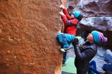 Bouldering in Hueco Tanks on 01/01/2019 with Blue Lizard Climbing and Yoga

Filename: SRM_20190101_1600380.jpg
Aperture: f/2.8
Shutter Speed: 1/160
Body: Canon EOS-1D Mark II
Lens: Canon EF 16-35mm f/2.8 L