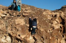 Bouldering in Hueco Tanks on 01/01/2019 with Blue Lizard Climbing and Yoga

Filename: SRM_20190101_1657021.jpg
Aperture: f/4.0
Shutter Speed: 1/640
Body: Canon EOS-1D Mark II
Lens: Canon EF 50mm f/1.8 II