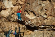 Bouldering in Hueco Tanks on 01/01/2019 with Blue Lizard Climbing and Yoga

Filename: SRM_20190101_1702580.jpg
Aperture: f/4.0
Shutter Speed: 1/800
Body: Canon EOS-1D Mark II
Lens: Canon EF 50mm f/1.8 II