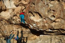 Bouldering in Hueco Tanks on 01/01/2019 with Blue Lizard Climbing and Yoga

Filename: SRM_20190101_1702581.jpg
Aperture: f/4.0
Shutter Speed: 1/800
Body: Canon EOS-1D Mark II
Lens: Canon EF 50mm f/1.8 II