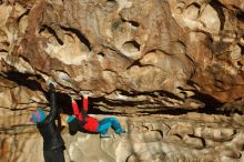 Bouldering in Hueco Tanks on 01/01/2019 with Blue Lizard Climbing and Yoga

Filename: SRM_20190101_1705590.jpg
Aperture: f/4.0
Shutter Speed: 1/800
Body: Canon EOS-1D Mark II
Lens: Canon EF 50mm f/1.8 II