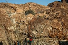 Bouldering in Hueco Tanks on 01/01/2019 with Blue Lizard Climbing and Yoga

Filename: SRM_20190101_1709460.jpg
Aperture: f/4.0
Shutter Speed: 1/800
Body: Canon EOS-1D Mark II
Lens: Canon EF 50mm f/1.8 II