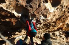 Bouldering in Hueco Tanks on 01/01/2019 with Blue Lizard Climbing and Yoga

Filename: SRM_20190101_1713300.jpg
Aperture: f/4.0
Shutter Speed: 1/320
Body: Canon EOS-1D Mark II
Lens: Canon EF 50mm f/1.8 II