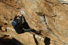 Bouldering in Hueco Tanks on 01/01/2019 with Blue Lizard Climbing and Yoga

Filename: SRM_20190101_1716030.jpg
Aperture: f/4.0
Shutter Speed: 1/800
Body: Canon EOS-1D Mark II
Lens: Canon EF 50mm f/1.8 II