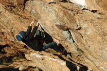 Bouldering in Hueco Tanks on 01/01/2019 with Blue Lizard Climbing and Yoga

Filename: SRM_20190101_1716120.jpg
Aperture: f/4.0
Shutter Speed: 1/640
Body: Canon EOS-1D Mark II
Lens: Canon EF 50mm f/1.8 II