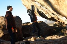 Bouldering in Hueco Tanks on 01/01/2019 with Blue Lizard Climbing and Yoga

Filename: SRM_20190101_1732090.jpg
Aperture: f/4.0
Shutter Speed: 1/160
Body: Canon EOS-1D Mark II
Lens: Canon EF 50mm f/1.8 II