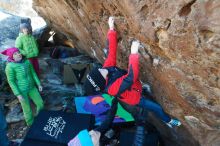 Bouldering in Hueco Tanks on 12/31/2018 with Blue Lizard Climbing and Yoga

Filename: SRM_20181231_1234291.jpg
Aperture: f/5.6
Shutter Speed: 1/250
Body: Canon EOS-1D Mark II
Lens: Canon EF 16-35mm f/2.8 L