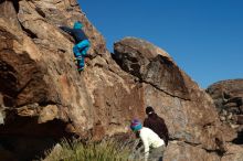 Bouldering in Hueco Tanks on 12/31/2018 with Blue Lizard Climbing and Yoga

Filename: SRM_20181231_1502450.jpg
Aperture: f/4.0
Shutter Speed: 1/1250
Body: Canon EOS-1D Mark II
Lens: Canon EF 50mm f/1.8 II