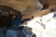 Bouldering in Hueco Tanks on 12/31/2018 with Blue Lizard Climbing and Yoga

Filename: SRM_20181231_1506360.jpg
Aperture: f/3.5
Shutter Speed: 1/640
Body: Canon EOS-1D Mark II
Lens: Canon EF 50mm f/1.8 II