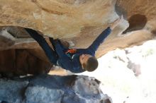 Bouldering in Hueco Tanks on 12/31/2018 with Blue Lizard Climbing and Yoga

Filename: SRM_20181231_1506491.jpg
Aperture: f/3.5
Shutter Speed: 1/400
Body: Canon EOS-1D Mark II
Lens: Canon EF 50mm f/1.8 II