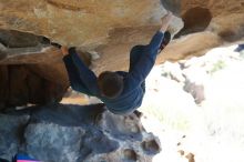 Bouldering in Hueco Tanks on 12/31/2018 with Blue Lizard Climbing and Yoga

Filename: SRM_20181231_1506531.jpg
Aperture: f/4.0
Shutter Speed: 1/320
Body: Canon EOS-1D Mark II
Lens: Canon EF 50mm f/1.8 II